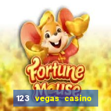 123 vegas casino login page