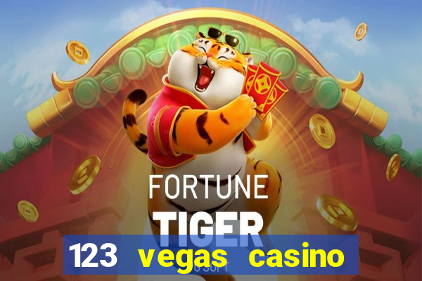 123 vegas casino login page