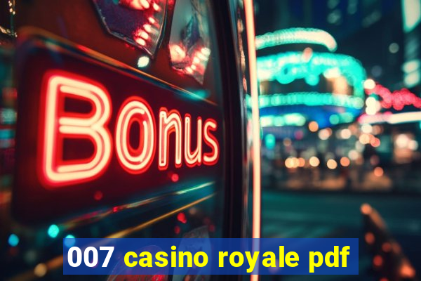 007 casino royale pdf