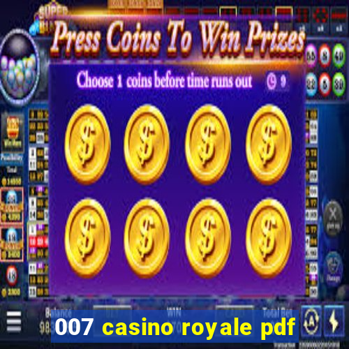 007 casino royale pdf