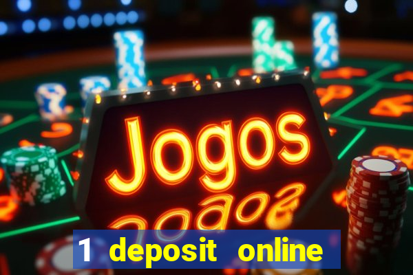 1 deposit online casino nl