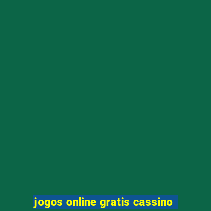 jogos online gratis cassino