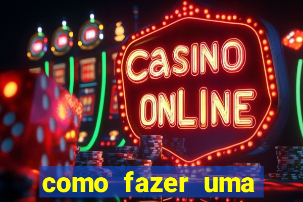 como fazer uma cartela de bingo