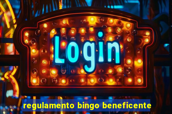 regulamento bingo beneficente