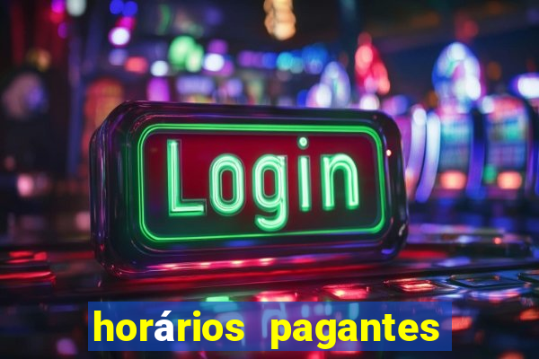 horários pagantes fortune rabbit hoje