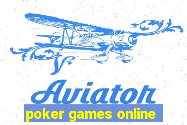 poker games online