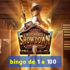 bingo de 1 a 100