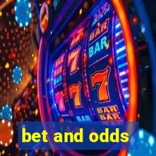 bet and odds