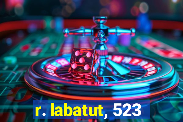 r. labatut, 523