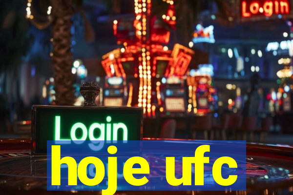 hoje ufc