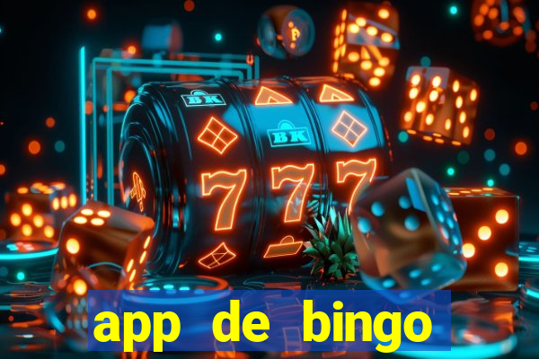 app de bingo valendo dinheiro