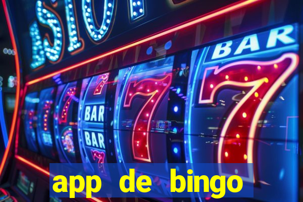 app de bingo valendo dinheiro