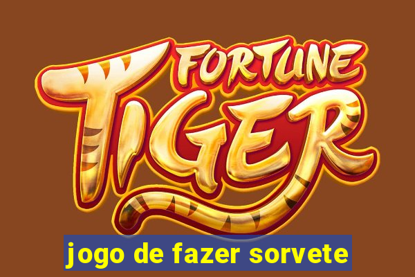 jogo de fazer sorvete