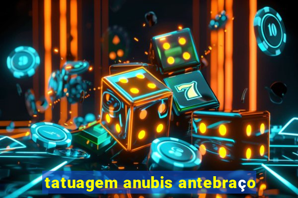 tatuagem anubis antebraço