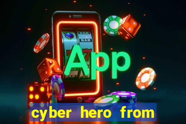 cyber hero from the metaverse