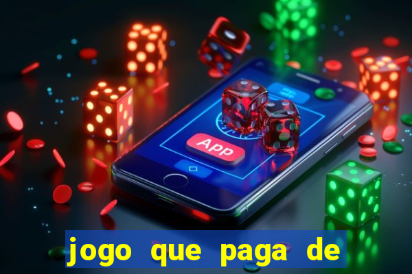 jogo que paga de verdade no pix