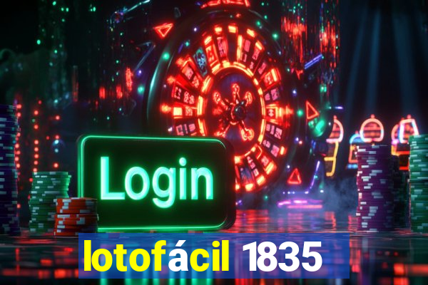 lotofácil 1835