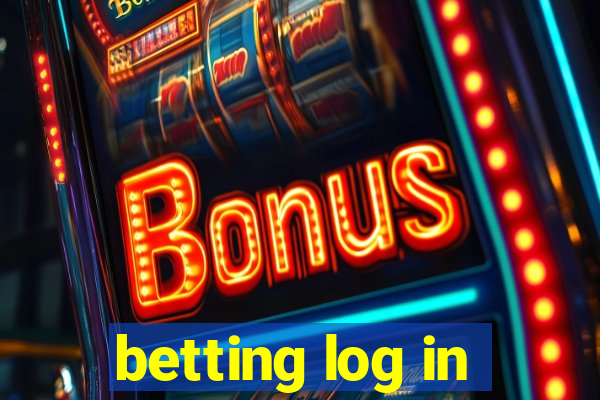 betting log in