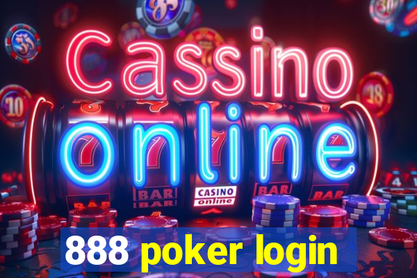 888 poker login