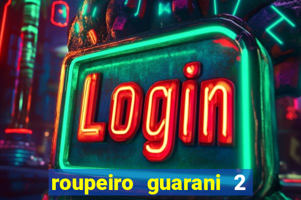 roupeiro guarani 2 portas de correr com espelho