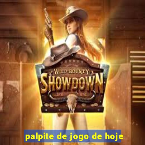 palpite de jogo de hoje