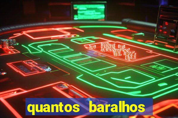 quantos baralhos para jogar poker