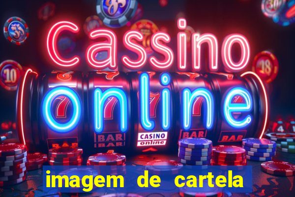 imagem de cartela de bingo