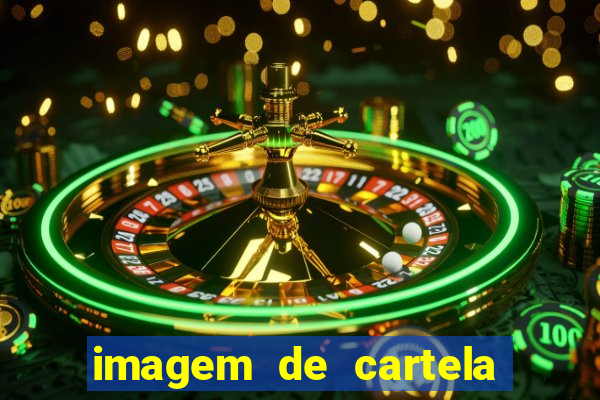 imagem de cartela de bingo