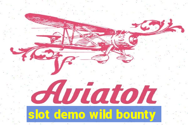 slot demo wild bounty