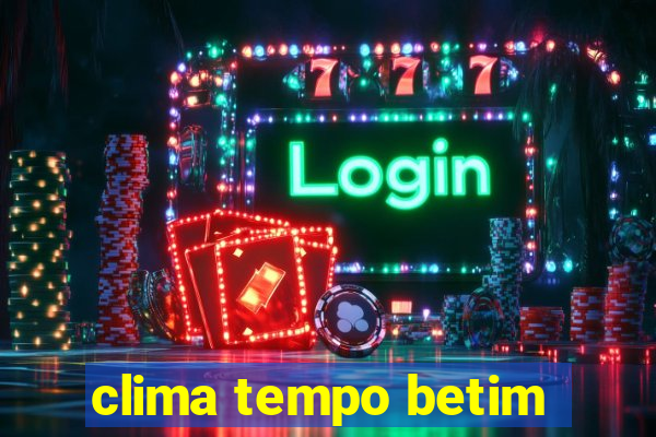 clima tempo betim