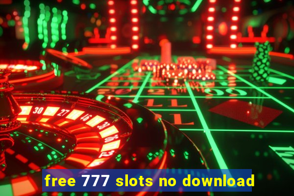 free 777 slots no download