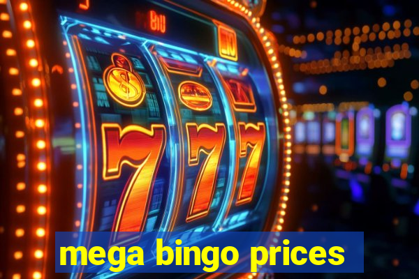 mega bingo prices