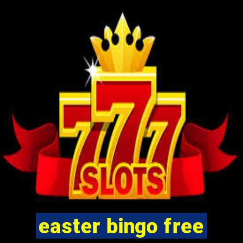 easter bingo free