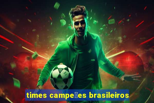 times campe玫es brasileiros