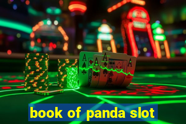 book of panda slot