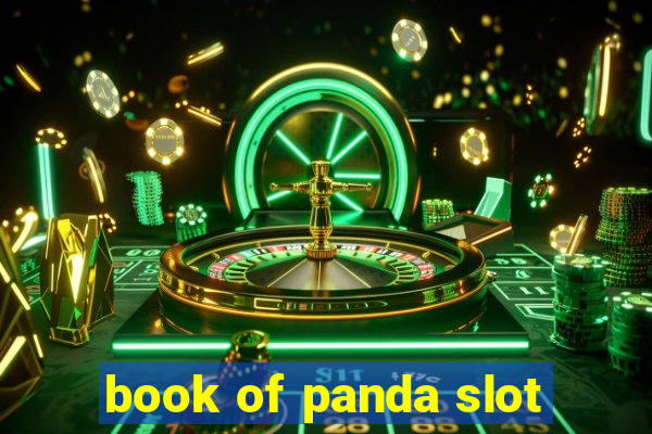 book of panda slot