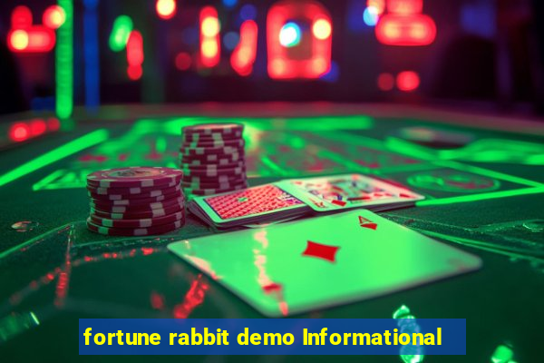 fortune rabbit demo Informational