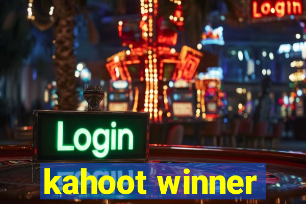 kahoot winner