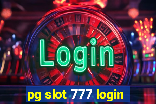 pg slot 777 login