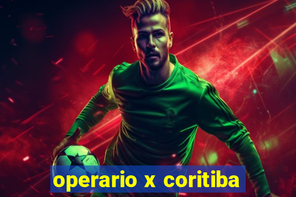 operario x coritiba