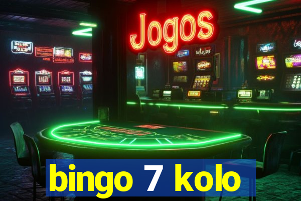 bingo 7 kolo