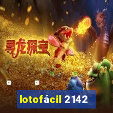 lotofácil 2142