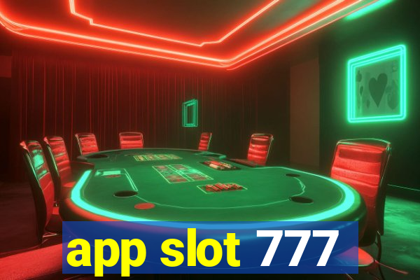 app slot 777