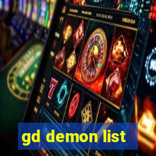 gd demon list