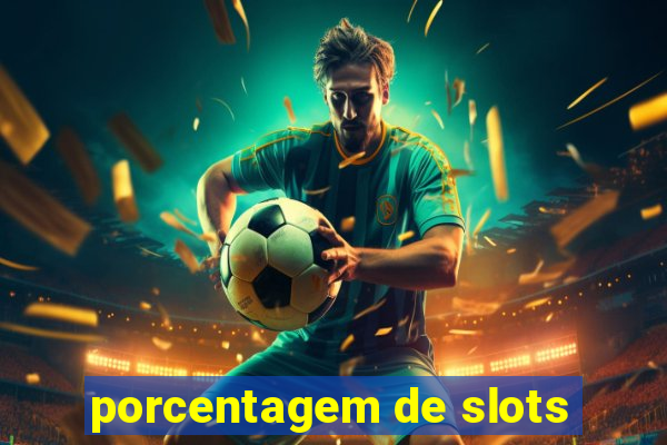 porcentagem de slots