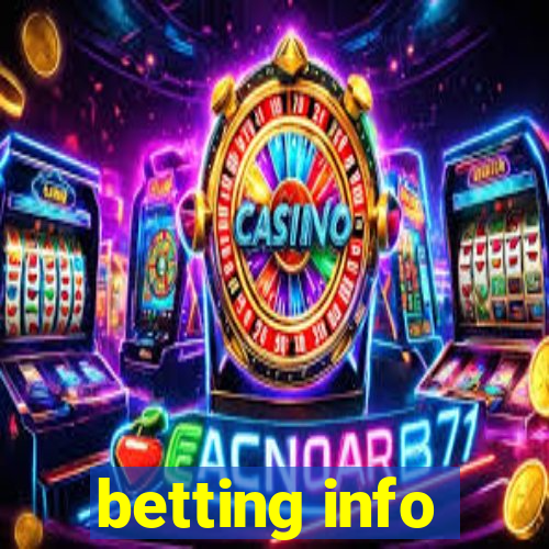 betting info