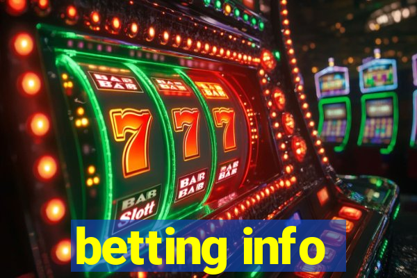 betting info