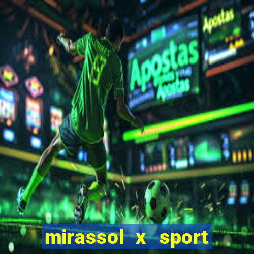 mirassol x sport recife palpite