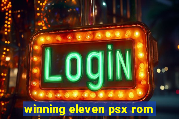 winning eleven psx rom