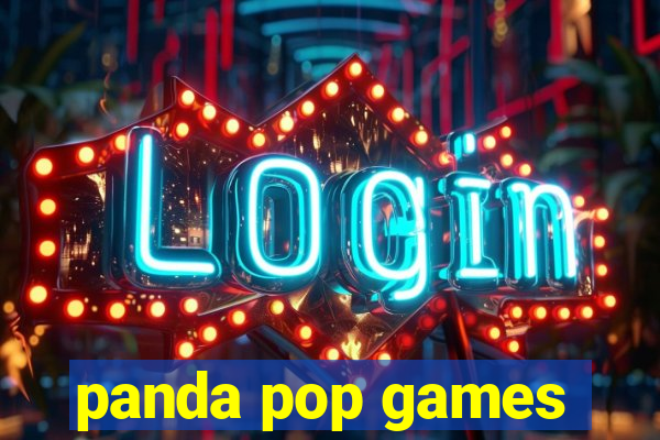 panda pop games